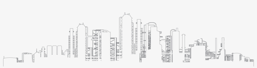 Black Skyline Template - Diagram, transparent png #492061