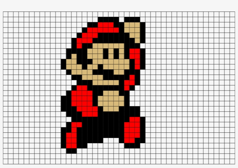 8 Bit Mario Pixel Art Download - Pixel Pals - Super Mario - Mario, transparent png #492113