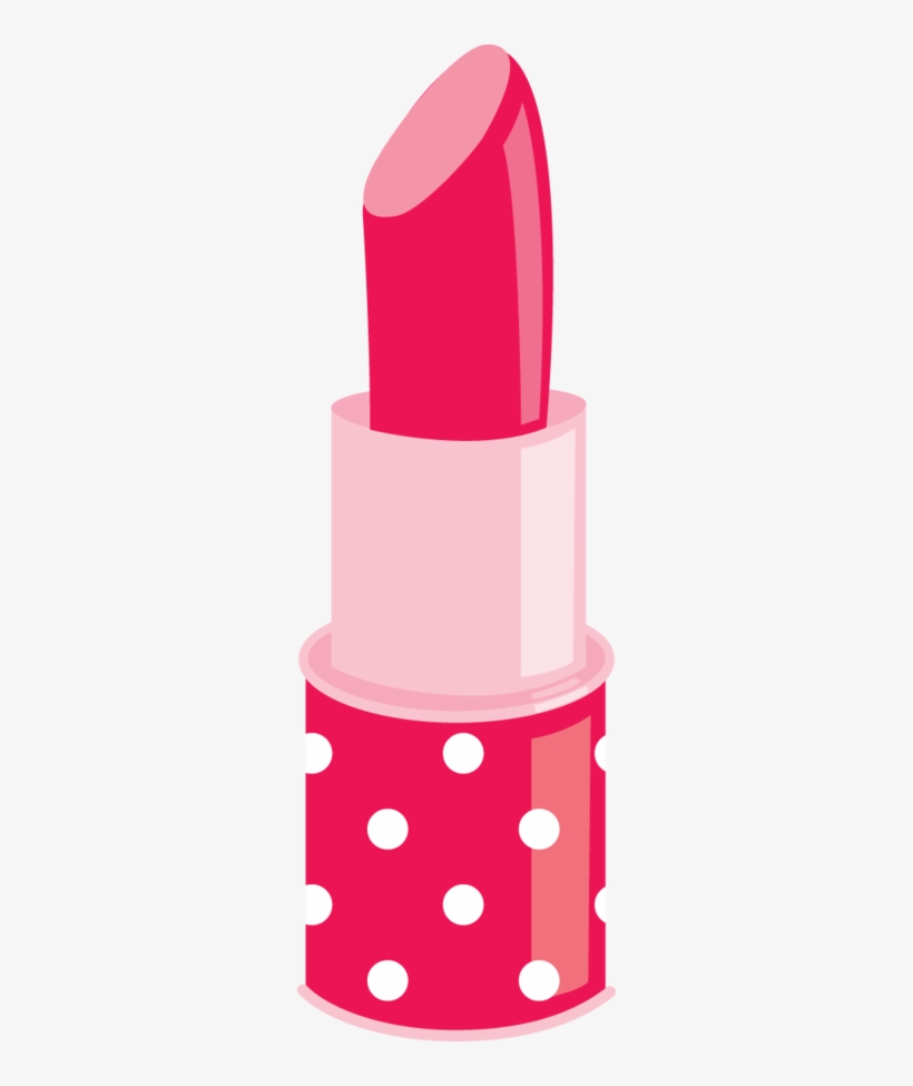Lipstick Clipart Pink Lipstick - Desenho De Batom Rosa, transparent png #492114