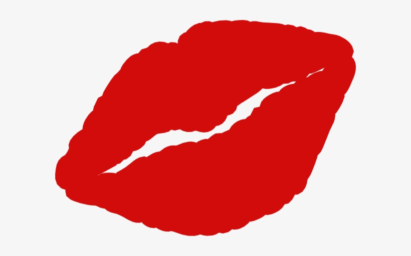 Lipstick Clipart Kissy Lip - Red Kissing Lips Clipart.