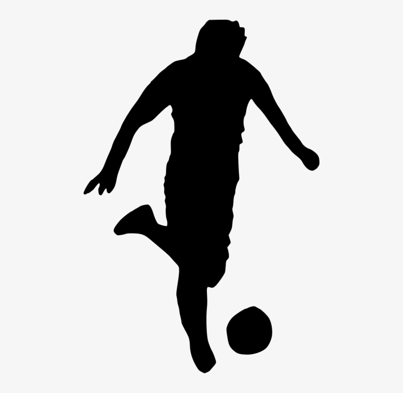 Free Png Football Player Silhouette Png Images Transparent - Portable Network Graphics, transparent png #492481