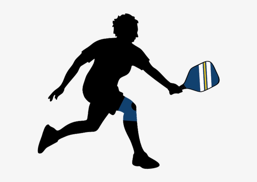 Click Here To Register - Pickleball Silhouette, transparent png #492617
