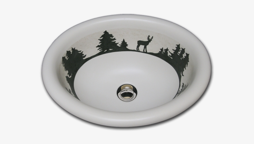H 84 500 Pine Top Wbuck - Bathroom Sink, transparent png #492638