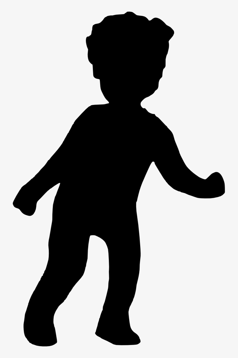 Free Download - Silhouette Boy, transparent png #492691