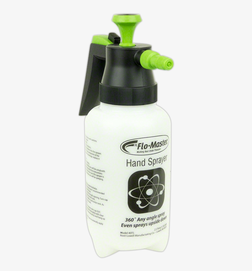 Pressurized Spray Bottle - Rl Flo-master Hand Held Sprayer, 2.5 Pint, White, Lawn, transparent png #492757