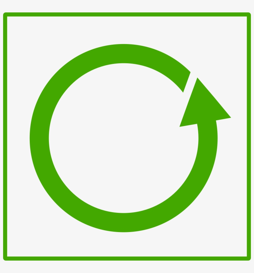 Ecology, Green, Recycle, Sign, Symbol, Arrow, Circle - Flecha En Circulo Verde, transparent png #492798