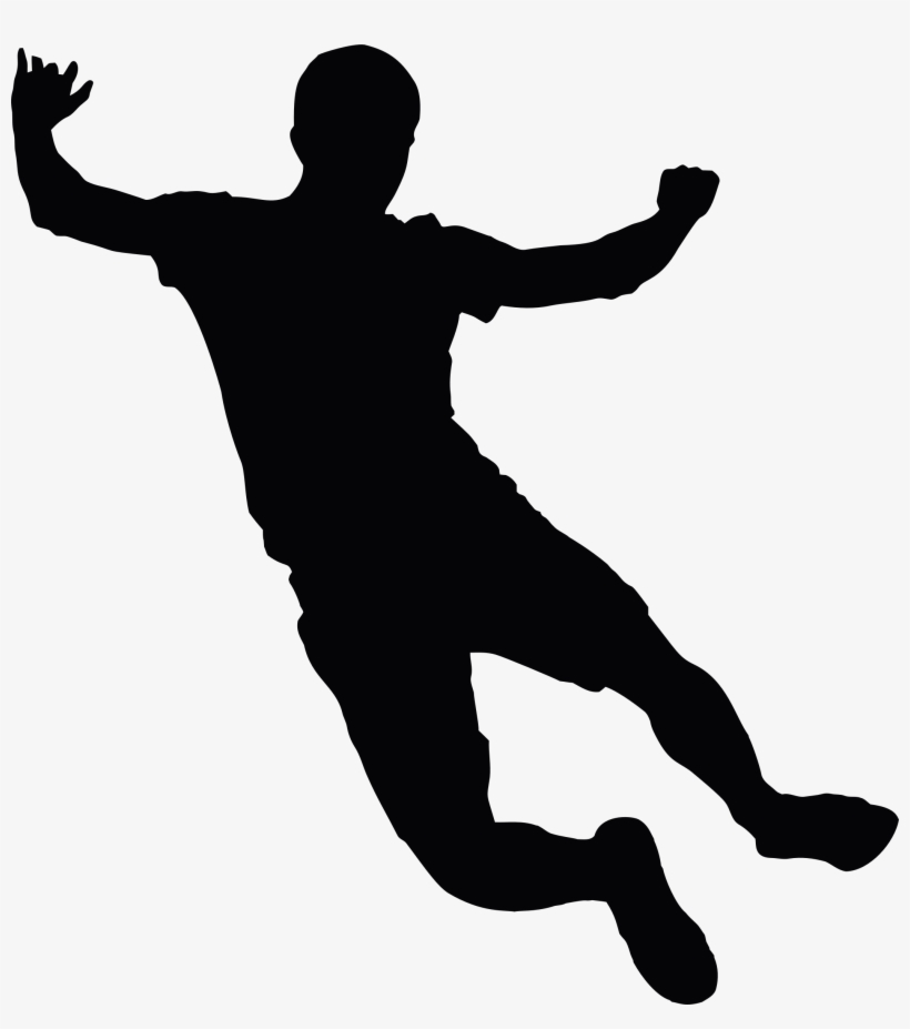 Jumping Man Silhouette 2 Icons Png - Jumping Silhouette Png, transparent png #492827