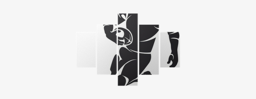 American Football Player, Silhouette Pentaptych • Pixers® - Decal Stickers Football Player Motorbike Boat (14 X, transparent png #492930