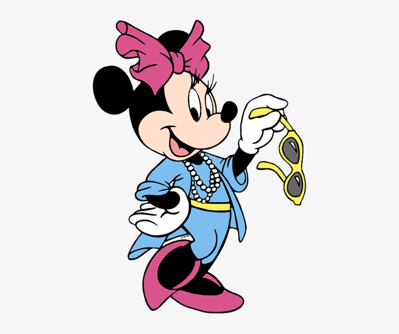 Minnie-sunglasses 443×606 Pixels - Minnie, transparent png #493088