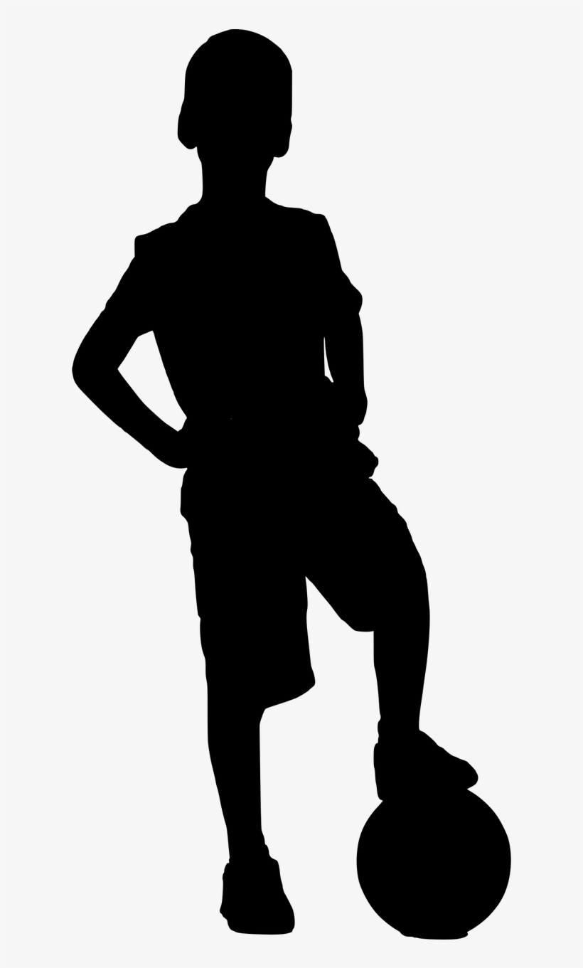 Child Silhouette Clipart Transparent Background, transparent png #493117