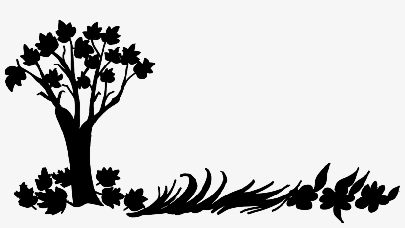 10 Nature Background Silhouette Png Transpa Onlygfx - Flower Silhouette Transparent Background, transparent png #493169