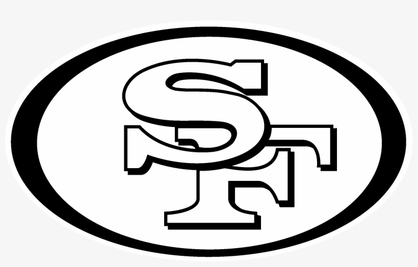 49ers Logo Png - San Francisco 49ers Decal, transparent png #493283