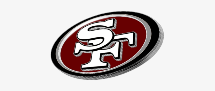 49ers Drawing Pencil Clip Art Library Stock - San Francisco 49ers 3d Logo, transparent png #493344