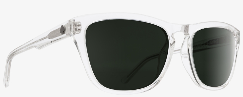 Hayes Sunglasses Spy Optic Svg Royalty Free - Clear Frame Spy Sunglasses, transparent png #493347