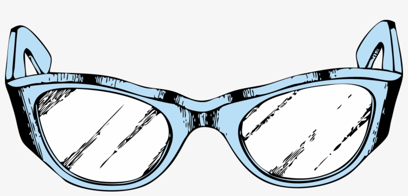 Vector Transparent Library Sunglasses Goggles Cartoon - Glasses Cartoon, transparent png #493401