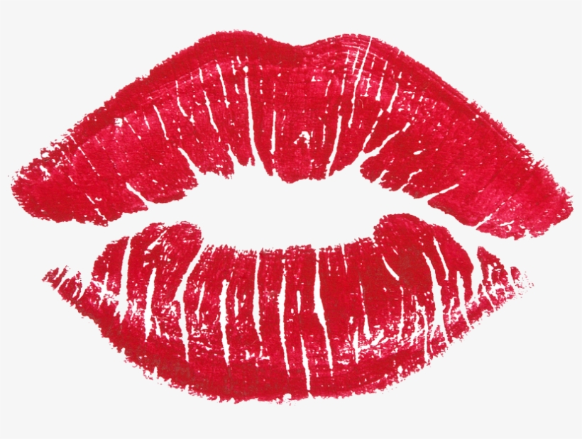 Red Kiss Lips Png, transparent png #493506