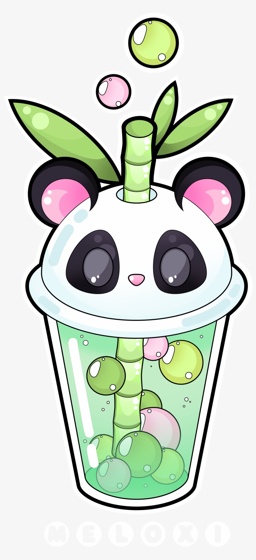 Boba Tea Cartoon Png - Cute Cat Bubble Tea, transparent png #493748
