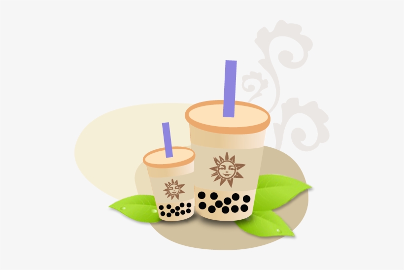 Boba Tea Cartoon Png Banner Library - Milk Tea Cliparts Png, transparent png #493800