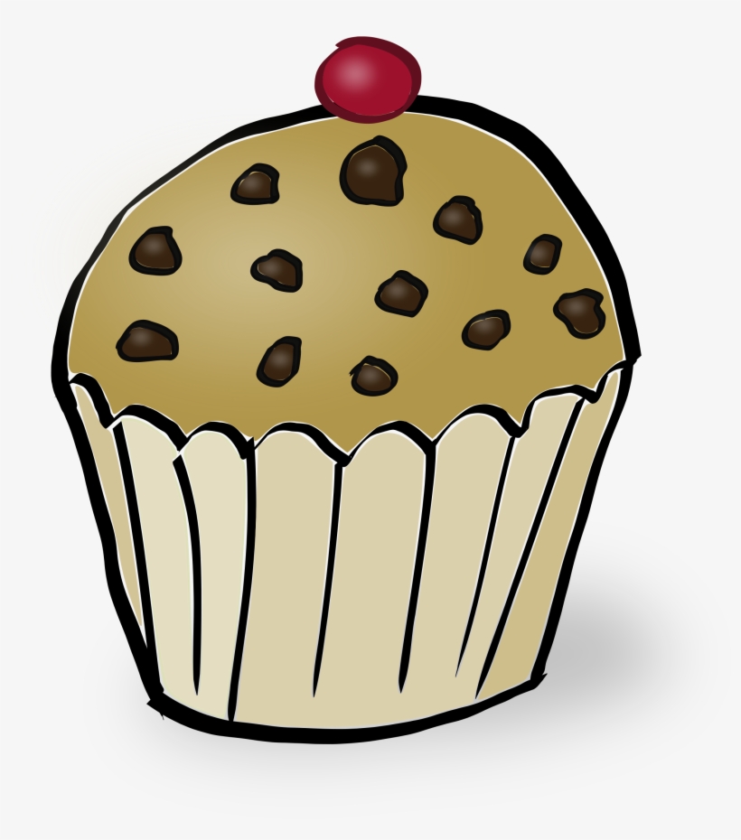 This Free Icons Png Design Of Chocolate Chips Muffin, transparent png #493982