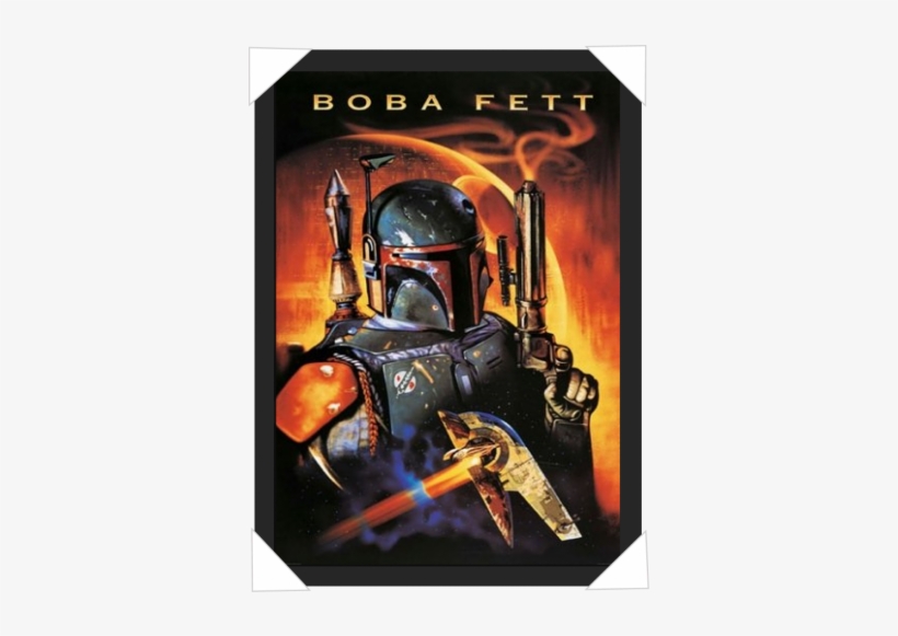 #95 - Star Wars Boba Fett Poster, transparent png #494174