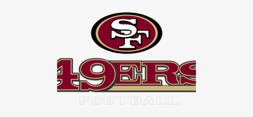 Clip Black And White Library 49ers Svg Outline - San Francisco 49ers Nfl Football Car Bumper Sticker, transparent png #494198