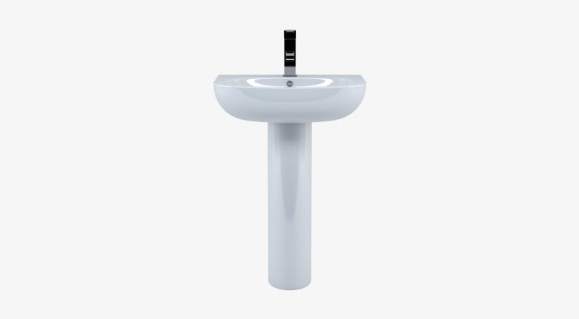 Metro Curve Pedestal Basin, transparent png #494556