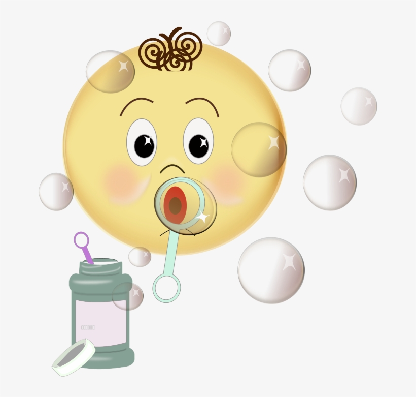Blowing Bubbles Clipart Png, transparent png #494557