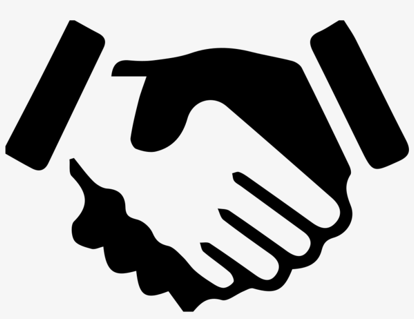 Png File Svg - Hand Shake Icon Png, transparent png #494947