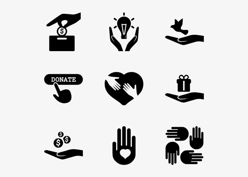 Hand Icons - Hands On Icon, transparent png #494979