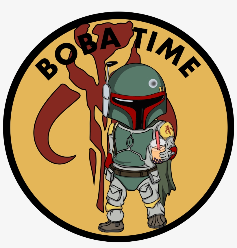 Image Of Boba Time - It's Boba Time, transparent png #494980