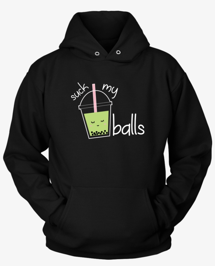 Suck My Balls Boba Unisex Hoodie - Commish Wins Fantasy Football, transparent png #495013
