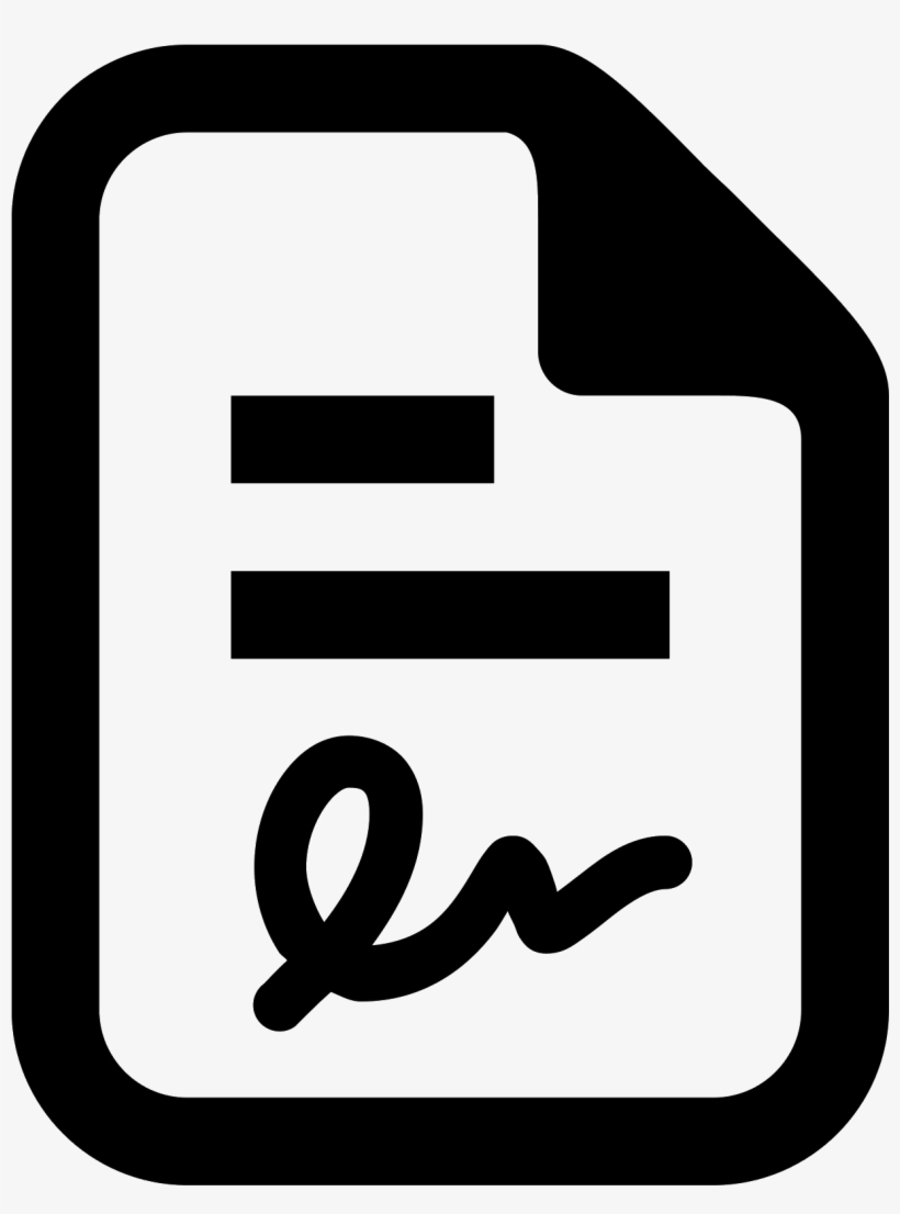 Banner Library Library Contract Clipart Executive Agreement - Acuerdo Icon, transparent png #495215