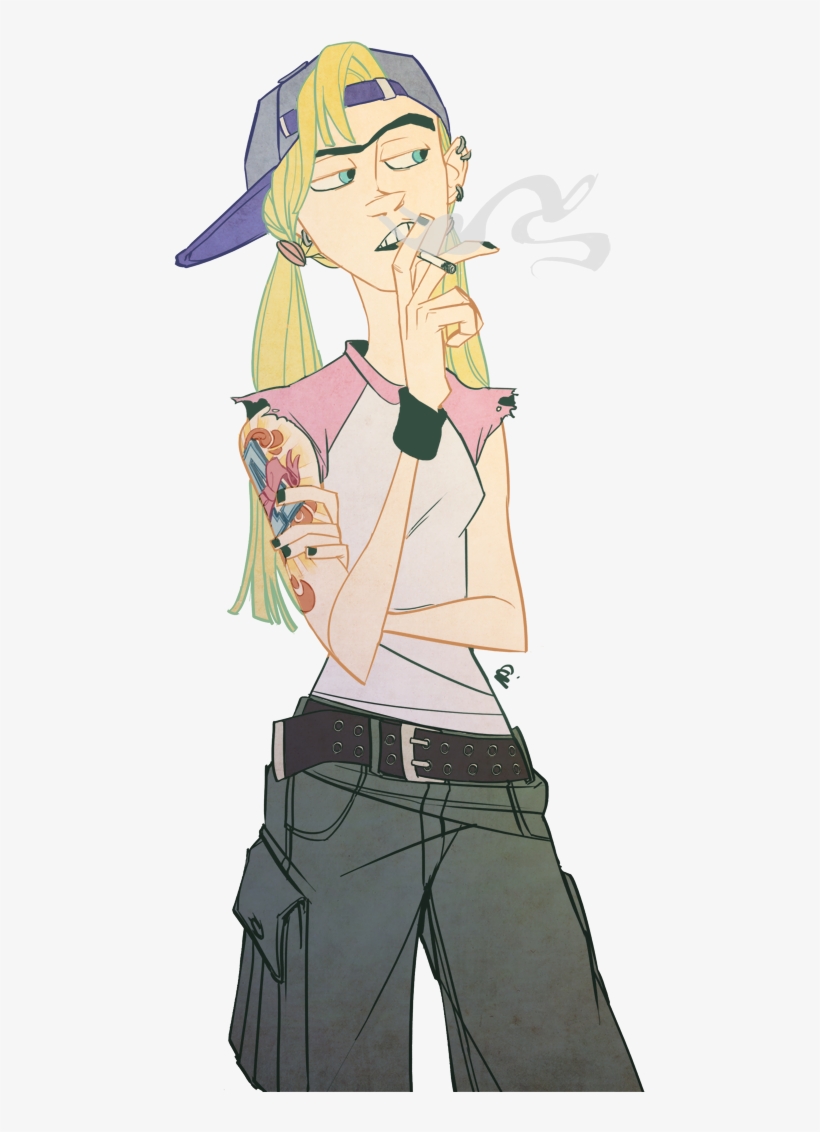 “ Took A Break From Commissions With A Punk Teen Helga - Hey Arnold Helga, transparent png #495295