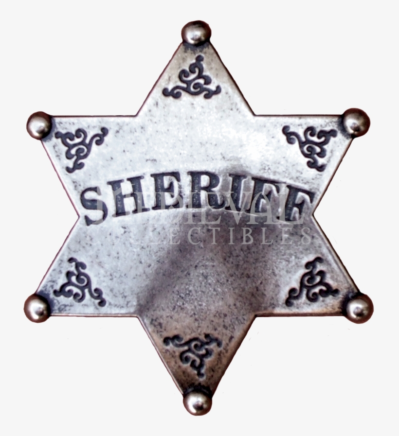 Western Badges, Wild West Badges, Sheriff Badges, Marshall - Denix Old West Sheriff's Badge, transparent png #495374