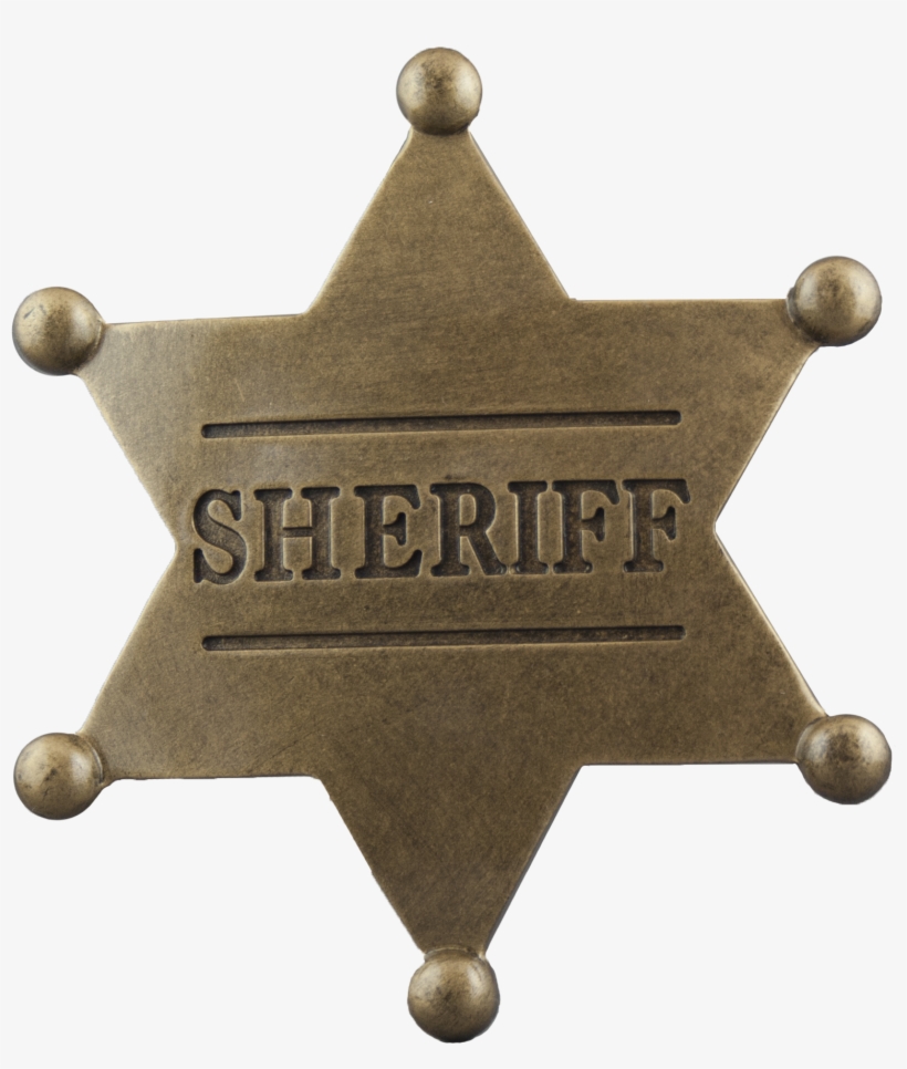 Sheriff Star Png, transparent png #495426