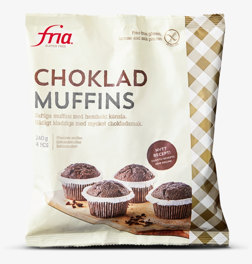 Gluten-free Chocolate Muffins - Glutenfria Chokladmuffins, transparent png #495432