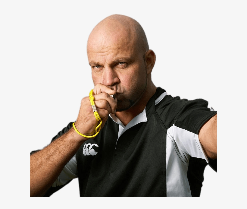 Referee Blowing Whistle Png - Dia Del Arbitro De Futbol, transparent png #495512