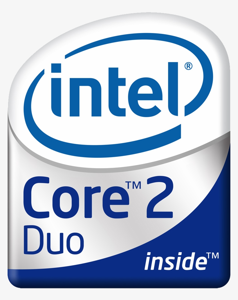 Intel Core 2 Duo Sticker Png Intel Core 2 Duo T5500 1 66 Ghz Dual Core Mobile Processor Free Transparent Png Download Pngkey