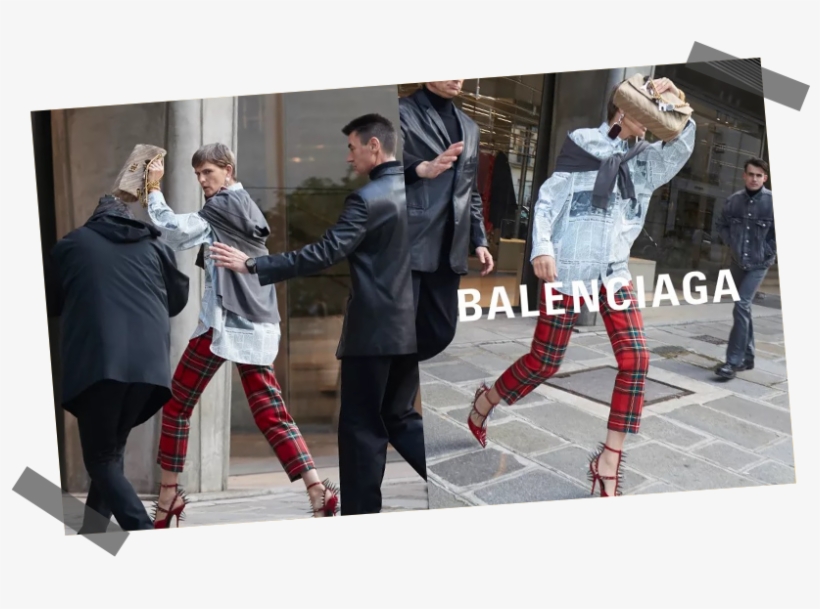 Balenciaga Goes Paparazzi For Their Ss 2018 Campaign - Best Fashion Campaign 2018, transparent png #495651