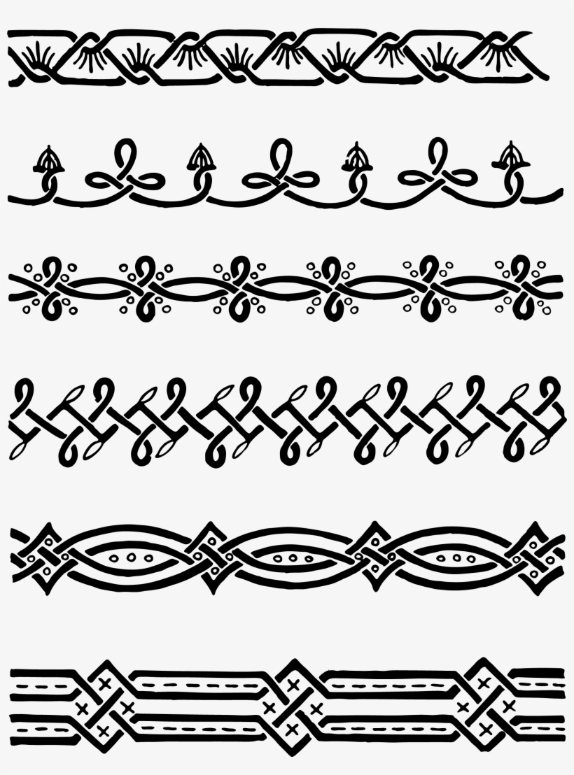 Royalty Free Image Vintage Celtic Knotwork Clip Art - Celtic Border Designs Vector, transparent png #495704