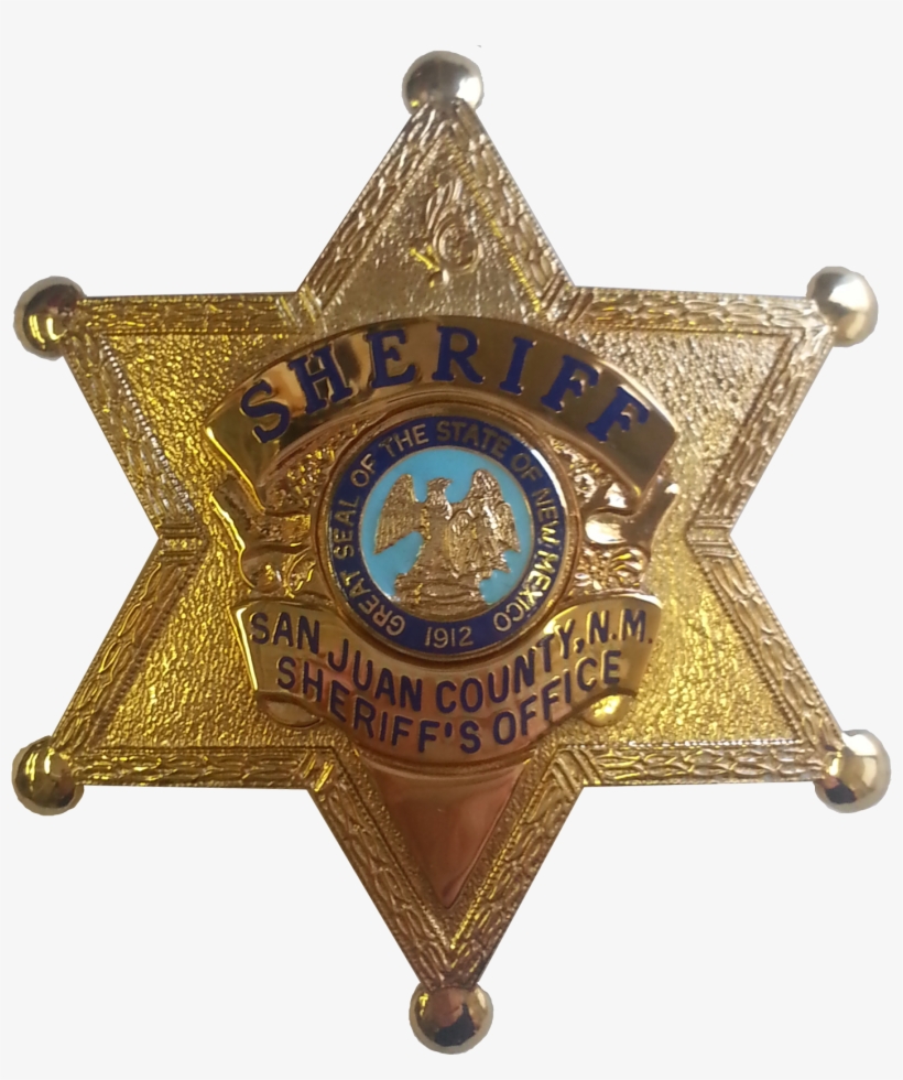 San Juan County Sheriff's Office - Badge, transparent png #495923