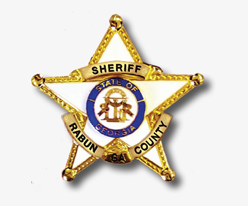 Rabun County Sheriff's Badge Star - Rabun County Ga Sheriff, transparent png #496099