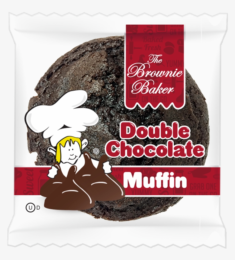 Click For Nutrition - Brownie Baker Cookie, Chocolate Chip - 4 Oz, transparent png #496100