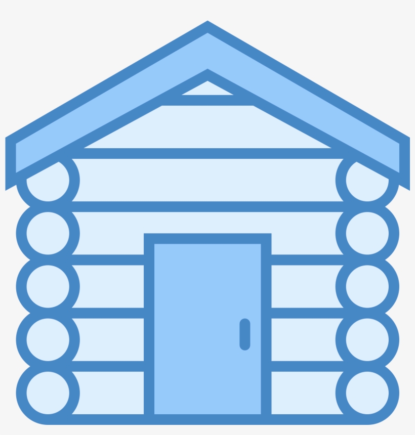 Log Cabin Icon, transparent png #496307