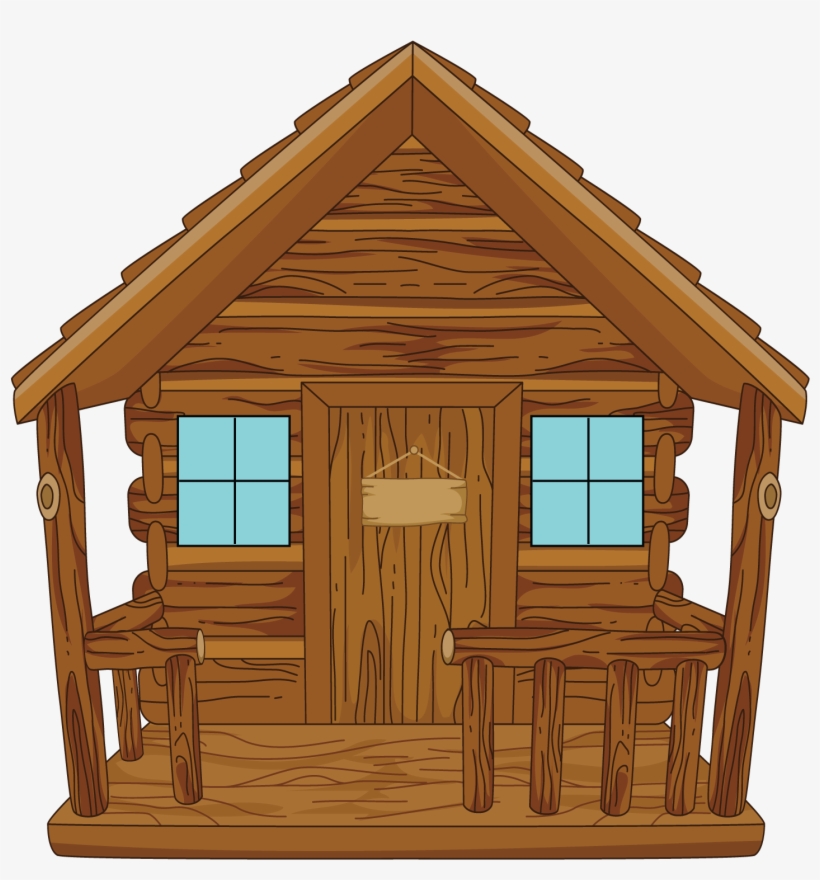Cabin Clipart Lodging - Hunting, transparent png #496437