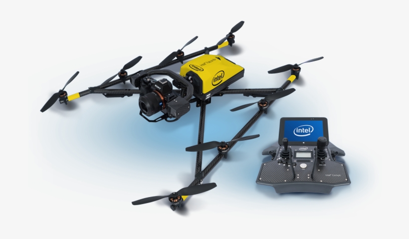Octocopter Drone Kit Rwd Png Rendition Intel Web - Drone Intel, transparent png #496627