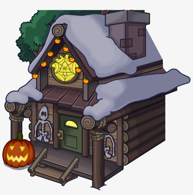 Ski Lodge Png Transparent Ski Lodge - Club Penguin Building Png, transparent png #496628