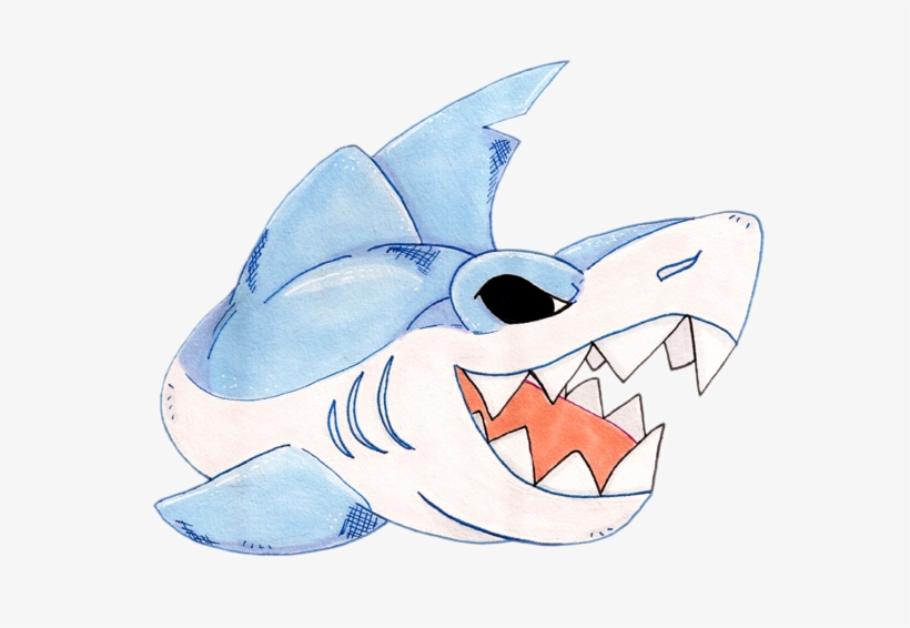 Shark Tooth - Great White Shark, transparent png #496677