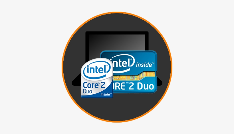 Intel Core 2 Duo Sticker Png Graphic Free Library - Intel Core 2 Duo, transparent png #496703