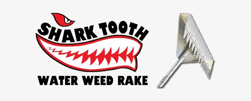 Shark Tooth Water Weed Rake Logo - Sharktooth Logo, transparent png #497066